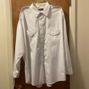 Commander By Van Heusen Tall 34/35 18 1/2” Wrinkle Free
